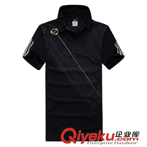 夏季潮流短袖t恤 2015夏季新款條紋翻領套頭上衣短袖韓版時尚青年運動純棉男士t恤原始圖片3