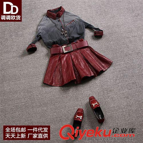 【2014秋冬季】 歐洲站2014輕薄羽絨服冬裝新款花朵羽絨服歐美套裝批發(fā) W1118