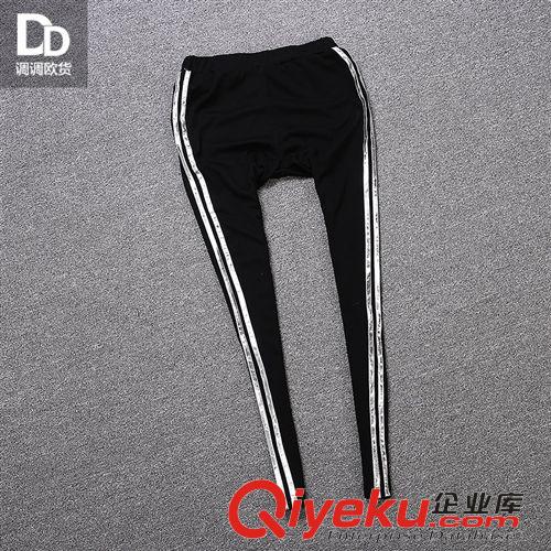 【休閑褲套裝】 調(diào)調(diào)歐洲站夏裝新款 歐美時尚字母短袖套裝褲女 一件代發(fā) Z3061原始圖片3