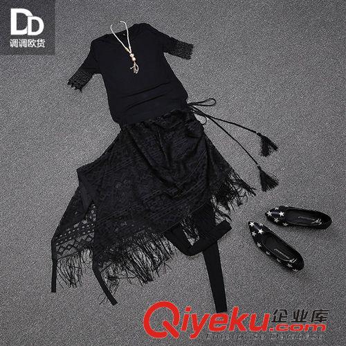【休閑褲套裝】 2015夏裝女裝新品 卡通t恤短袖束腳褲 亮片米奇休閑套裝 Z3083