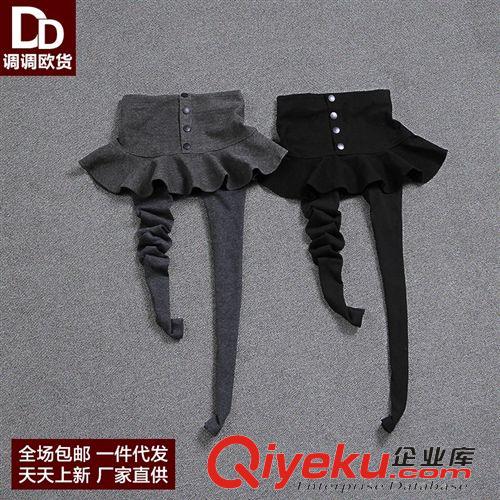 【下裝系列】 篩選春裝 女褲 歐美緊身彈力保暖打底褲純色小腳褲 代發 X2081