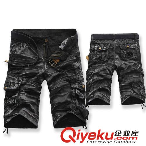 工裝褲 外貿(mào)tg夏裝男士工裝褲 多口袋寬松五分褲 時(shí)尚沙灘中褲男裝批發(fā)原始圖片3