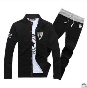 外貿(mào)爆款 2015夏季男裝黑條撞色潮流時(shí)尚男士條紋彈力背心 男修身休閑背心