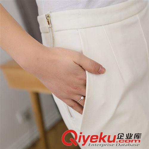 下裝 2015春季新款女式垮褲 韓版時(shí)尚長(zhǎng)褲修身女式休閑褲原始圖片3