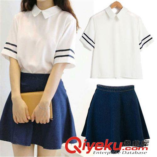 4月新品 2015夏款女裝粗細條紋相間包臀背心連衣裙淑女無袖修身打底裙