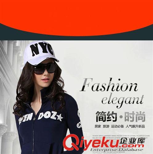 運(yùn)動(dòng)套裝 運(yùn)動(dòng)套裝女 2015春秋新款顯瘦純棉衛(wèi)衣運(yùn)動(dòng)套裝 運(yùn)動(dòng)休閑套裝女原始圖片2