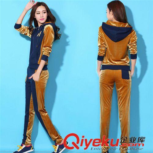 春裝新品 衛(wèi)衣女套裝 女裝春秋休閑運(yùn)動(dòng)早秋新款套裝女秋季拉鏈衛(wèi)衣運(yùn)動(dòng)服原始圖片2