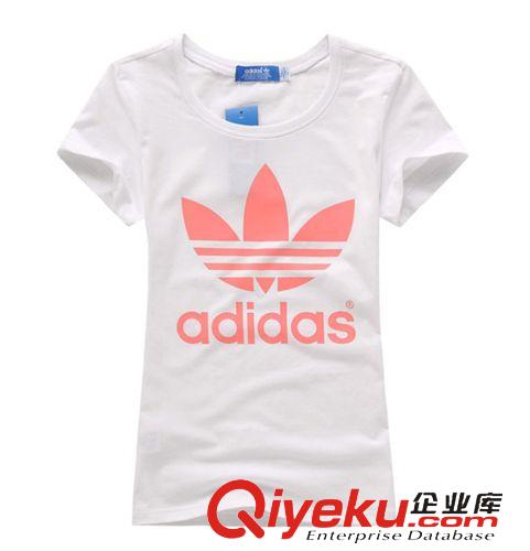 短袖t恤 2015夏季新款女運動休閑短袖T恤純棉圓領女t恤潮一件代發原始圖片2