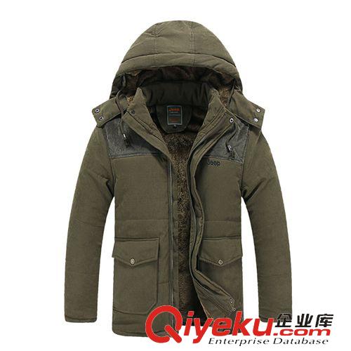 休閑褲 廠家直銷 冬季新款品牌商務(wù)男裝 中老年男士羽絨棉服外套 加厚