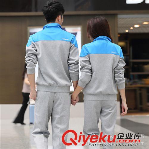 情侶套裝 批發(fā) 秋裝新款女 運(yùn)動(dòng)服 男運(yùn)動(dòng)套裝女 情侶運(yùn)動(dòng)休閑套裝 長袖 薄原始圖片3