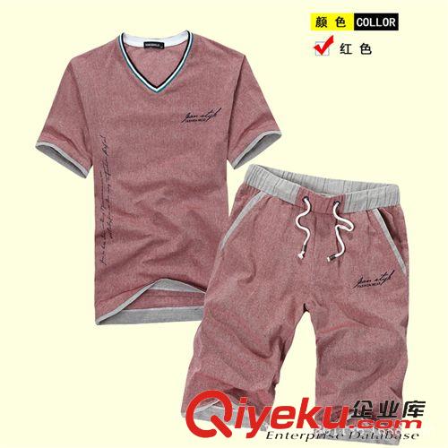 情侶套裝 批發zp夏季情侶運動套裝女夏裝運動裝女式運動服女運動短袖套裝