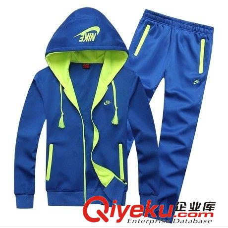 運(yùn)動(dòng)套裝 廠家直銷(xiāo)春秋新款品牌運(yùn)動(dòng)套裝男運(yùn)動(dòng)服男士連帽運(yùn)動(dòng)衛(wèi)衣休閑套裝
