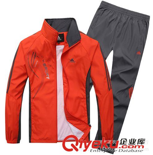 運動套裝 批發運動健身服男士休閑運動套裝男 品牌運動服 團購服 校服定做原始圖片3