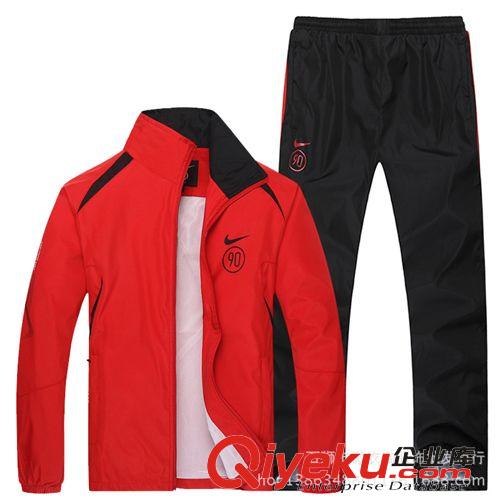 運動套裝 秋裝新款長袖男士運動套裝 男 運動品牌男式休閑套裝定做原始圖片2