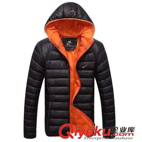 棉衣 工廠供貨 運(yùn)動(dòng)品牌男式羽絨服 冬季新款加厚連帽羽絨棉服外套批發(fā)原始圖片3