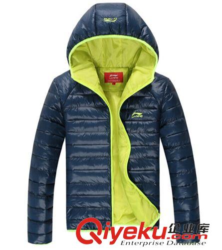 羽絨服 低價清倉 冬季品牌運動羽絨服新款大碼男士連帽羽絨棉服外套加厚原始圖片2