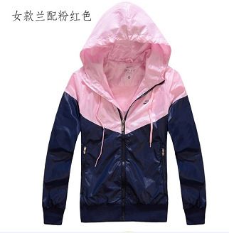 衛(wèi)衣 廠家直銷14新款品牌情侶運動風(fēng)衣男秋季女式連帽運動戶外風(fēng)衣薄款原始圖片3