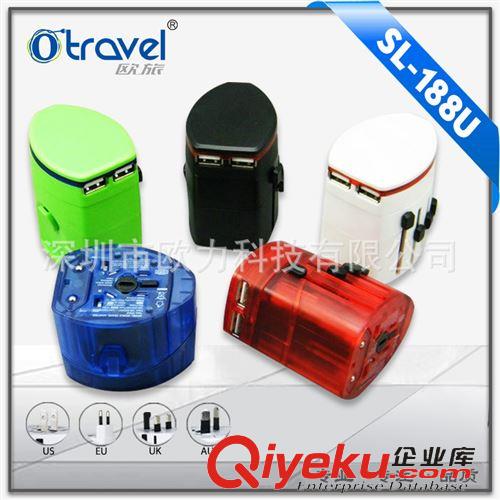 轉換插座 OEM生產廠家 專業生產轉換插座  多功能充電器 1A/2.1A 雙USB2口原始圖片3