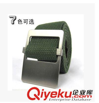 腰帶 新款批發男士帆布腰帶時尚絢彩7色帆布腰帶潮流百搭男女腰帶Y06