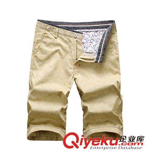 掌柜推薦 韓版時尚潮流男士五分褲 夏季廠家新款休閑短褲青少年休閑5分褲原始圖片2