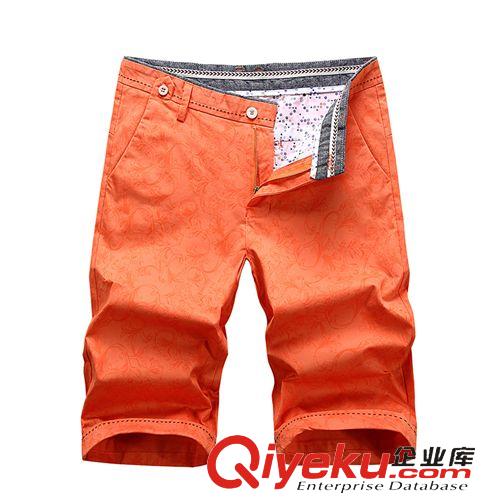 男式休閑褲 韓版時尚潮流男士五分褲 夏季廠家新款休閑短褲青少年休閑5分褲原始圖片3