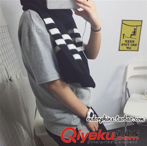 上裝 簡約萬搭韓味純色顯瘦磨毛短袖T恤女原始圖片3