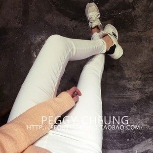 褲裝 2015春夏新款韓版百搭經(jīng)典做舊顯瘦個(gè)性破洞高腰牛仔短褲女