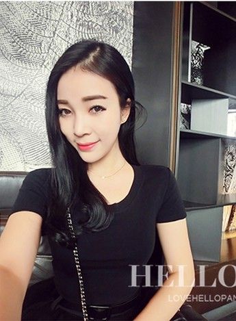 T恤 2015春季新款 歐美百搭大圓領(lǐng)修身短袖T恤原始圖片3