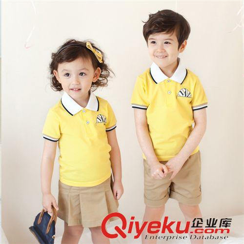 幼兒園服專區 兒童童裝夏裝2015韓版新款幼兒園園服初中小學生校服套裝夏款X19