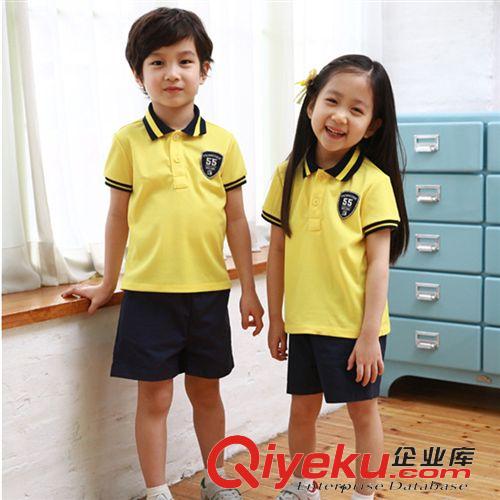 幼兒園服專區 兒童童裝夏裝2015韓版新款幼兒園園服初中小學生校服套裝夏款14