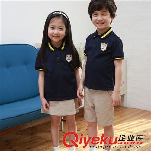 幼兒園服專區(qū) 兒童童裝夏裝2015韓版新款幼兒園園服初中小學(xué)生校服套裝夏款14