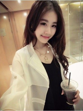 {zx1}時尚上裝 2015夏季新款小清新女裝上衣時尚顯瘦少女露肩韓版短袖雪紡衫