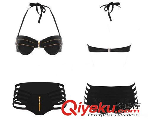 性感內衣 2015新款熱銷外貿女裝速賣通 ebay 敦煌bjn泳衣泳裝拉鏈原始圖片3