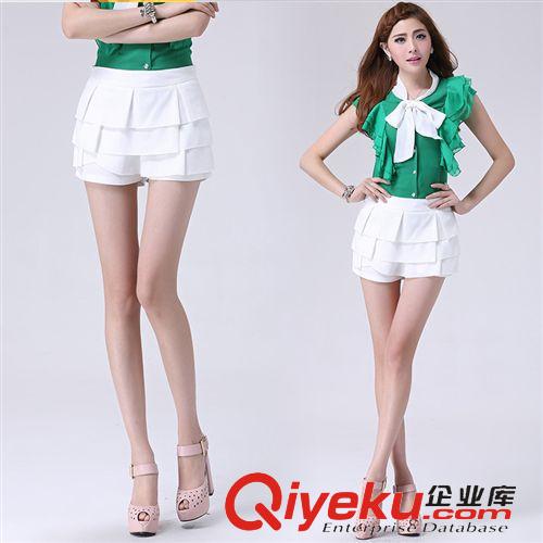 子軒衣坊實拍區(qū) 2015夏季新品韓版新風(fēng)尚印花a字裙擺漏肩修身顯瘦雪紡連衣裙