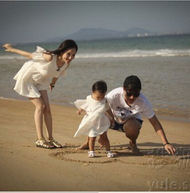 爆款推薦系列 2015夏季韓版時尚爆款李小璐明星同款蓬蓬裙喇叭袖露肩連衣裙原始圖片2