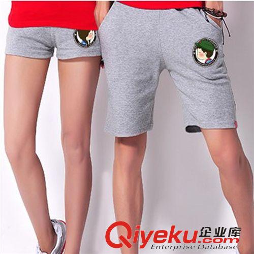 情侶裝 夏季純棉男女短袖情侶裝班服韓版寬松貼布碎花大M字母T恤
