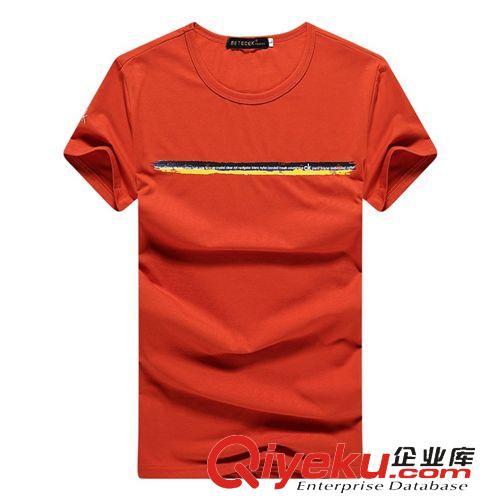 男裝 夏裝新款CK短袖T恤 男裝圓領(lǐng)韓版修身T恤時尚潮流型男