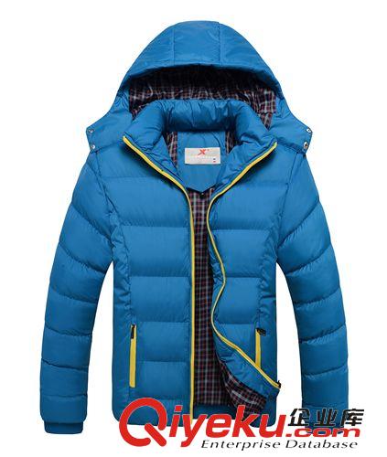 運動羽絨服 新款冬季男士保暖羽絨服 修身保暖棉衣男 休閑運動帥氣羽絨服批發(fā)原始圖片2