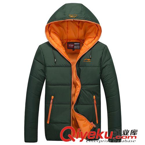 運動棉衣 品牌新款男式運動棉衣 加厚加棉冬裝男 青年潮棉襖連帽廠家直分銷原始圖片3