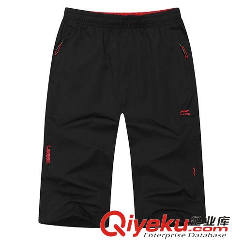 運動褲 2015夏季新款男式休閑運動七分褲男籃球褲大碼速干褲沙灘褲批發原始圖片2