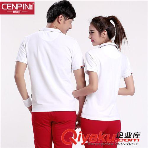 2015夏季新款 誠(chéng)品2015新款夏季情侶運(yùn)動(dòng)休閑套裝男運(yùn)動(dòng)服翻領(lǐng)polo衫運(yùn)動(dòng)套裝女