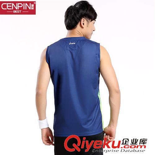 2015夏季新款 CENPIN誠品2015夏季新款無袖籃球服運動休閑男士背心短褲套裝