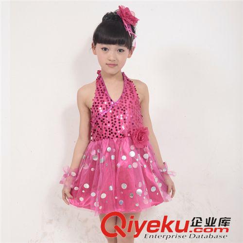 校服/舞蹈服 新款十一兒童舞蹈服 女童夏季童裝小孩舞蹈服批發 一件代發表演服原始圖片2