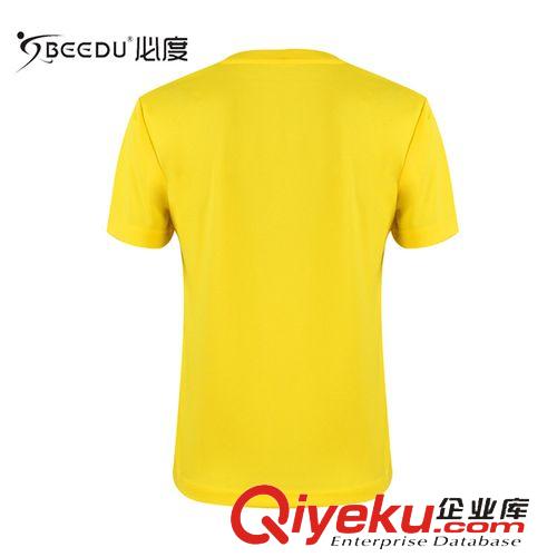 男士休閑運動 野營男士T恤圓領短袖聚酯纖維登山服純色跑步服速干耐磨吸濕排汗原始圖片3