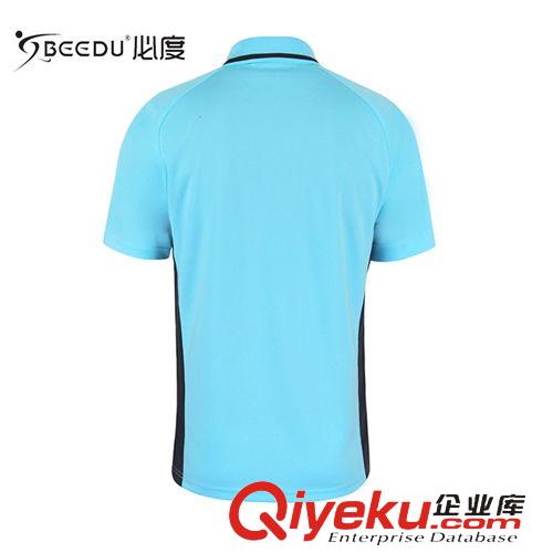 男士休閑運動 夏季品牌男士休閑運動服 外貿(mào)速干翻領(lǐng)POLO衫短袖戶外跑步登山服原始圖片3