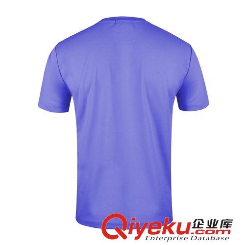 男士休閑運動 品牌男裝新款短袖運動T恤上衣 散熱速干圓領純色可印花休閑服球衣原始圖片3