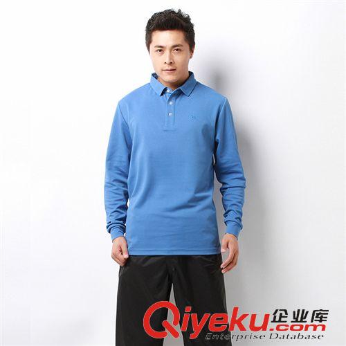 男士休閑運動 2015新品春夏季男士短袖戶外運動POLO衫 純色可定制休閑男裝上衣