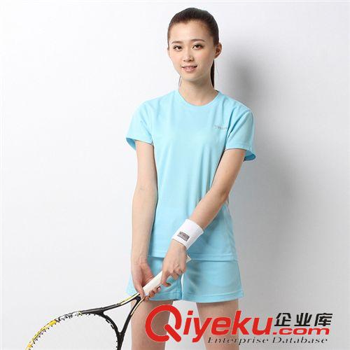 女士休閑運動 夏季新品女式短袖運動休閑套裝批發 外貿品牌健身休閑跑步網球服