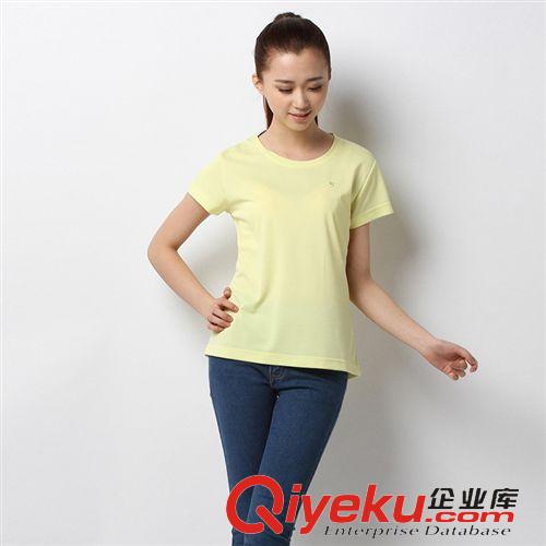 女士休閑運(yùn)動(dòng) 夏季新品休閑女裝圓領(lǐng)短袖T恤 功能性面料透氣排汗運(yùn)動(dòng)上衣T恤女