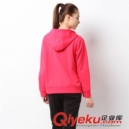 女士休閑運動 新款戶外運動服衛(wèi)衣女 gd外貿(mào)長袖休閑跑步服女式純色騎行外套原始圖片3
